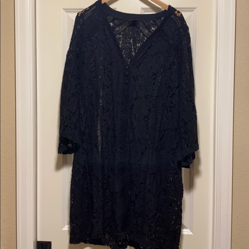 City chic Lace overlay dress 20